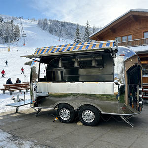 Remorque de restauration mobile, cuisine de restauration rapide, fumoir à barbecue, remorque à café, camion de concession entièrement équipé - Product Image 4
