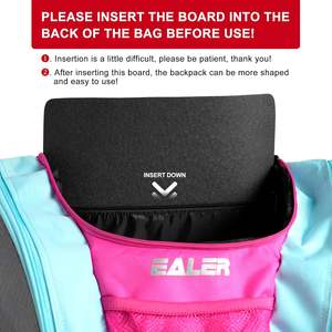 EALER – sac à patins à glace SBH202, sac à dos étanche de grande capacité pour patins à glace, patins à roulettes, bottes de ski - Product Image 2