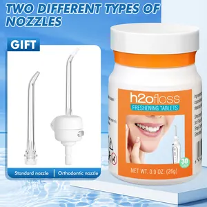 H2ofloss Breath Freshening Refill Tablets Bad Breath Treatment Freshener Breath Freshening Tablets For Dentures