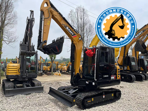 Excavadora usada en buen estado SANY60 SANY35 60 75 Máquina de construcción de segunda mano Excavadoras a la venta - Product Image 4