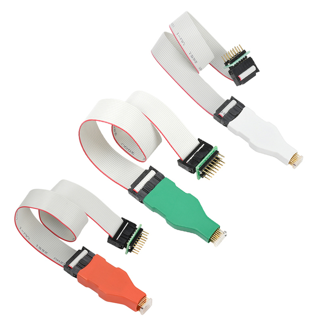 SOP14/SOP16 Burn Read Write Test Probe Microchip Spring Needle Non Rewiring Download Line Programmer
