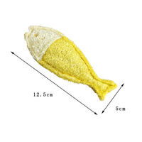 Nouvel ensemble de trois jouets à mâcher pour chat en forme d'œufs frits, de poisson jaune et de pattes de chat, pour le nettoyage des dents, avec herbe à chat