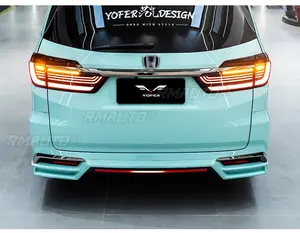 Kit de Carrocería para Odyssey, Alerón Trasero Negro Brillante Estilo YOFER, Difusor de Parachoques Trasero para Honda Odyssey 2022, Accesorios para Automóviles - Product Image 4