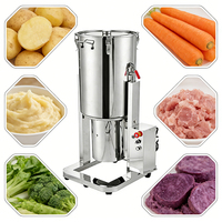 Machine à sauces commerciale, robot culinaire broyeur de condiments, moulin à condiments composés, en acier robuste