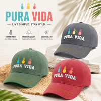 OEM ODM Groothandel Stijlvolle Petten Heren Verstelbaar Ademend 6 Panelen Volledig Gebogen Klep Geprint Aangepast Ontwerp Logo Baseball Cap