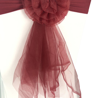 Nœuds de chaise en spandex pour mariage et fête