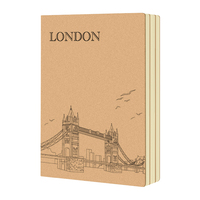 Carnet de notes A5 à couverture rigide personnalisé avec logo, ligné, pour l'architecture, la conception, l'école, le bureau, cadeau promotionnel, papeterie