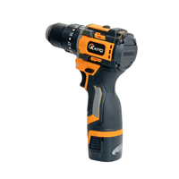 Perceuse électrique portative professionnelle sans fil 16V sans balais, kit de batterie pour le travail du bois