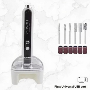 Customized Battery <b>Mini</b> Electric Nail <b>Drill</b> Polishing Pen 35000 RPM Portable Handheld Manicure File Grinder Polisher Salon - Product Image 3