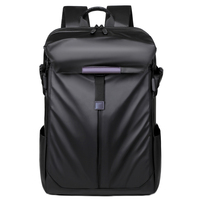 Sac à dos étanche à enroulement 15,6 pouces, extensible, avec compartiment sec/humide, fermeture éclair, réfléchissant, pour voyage, unisexe, extérieur