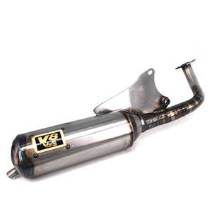 Sistema de Escape Completo CHmotor V8 para Motocicleta, Tubo de Escape de Carreras para <span class=keywords><strong>JOG</strong></span> V8, DIO V8, BWS V8, ZX V8, DIO90 RR, DIO 26AA, ZX 26AA - Product Image 6