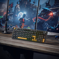 Nouveau clavier mécanique en plastique AULA F99 Pro 99% Tri-mode avec rétroéclairage RGB, échange à chaud des touches, connexion 2.4G/filaire