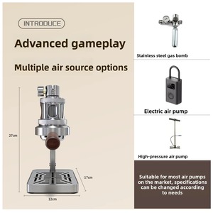 Macchina da Caffè Pneumatica Portatile ALMKOPi per Uso Domestico, Manuale, a Pressione Variabile, per Caffè Concentrato Italiano, Piccola, Senza Preriscaldamento, per Esterni - Product Image 6