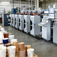 Machine d'impression flexographique avec UV+IR 6 couleurs, machine d'impression flexo horizontale