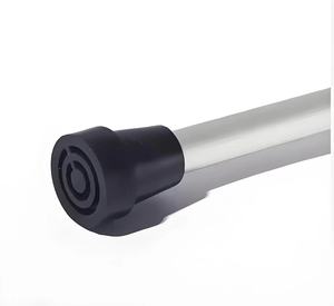 Béquille de coude réglable en aluminium avec poignée ergonomique et bâton de marche/canne en caoutchouc confortable pour la rééducation thérapeutique - Product Image 5