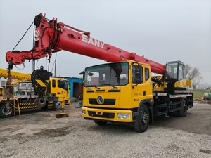 Grúas montadas en vehículos Sany de segunda mano a bajo precio, 20 toneladas, buen estado con motor central y componentes de caja de cambios - Product Image 3