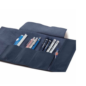 Customized PU leather pencil case, Korean style, fashionable and unique pencil <b>box</b> for students, fountain <b>pen</b> and ballpoint <b>pen</b> - Product Image 3