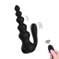 Offre Spéciale – Kit de Plugs Anaux Ergonomiques en Silicone Écologique et Étanche avec 10 Modes de Vibration, Sans Effets Secondaires, pour Hommes et Femmes