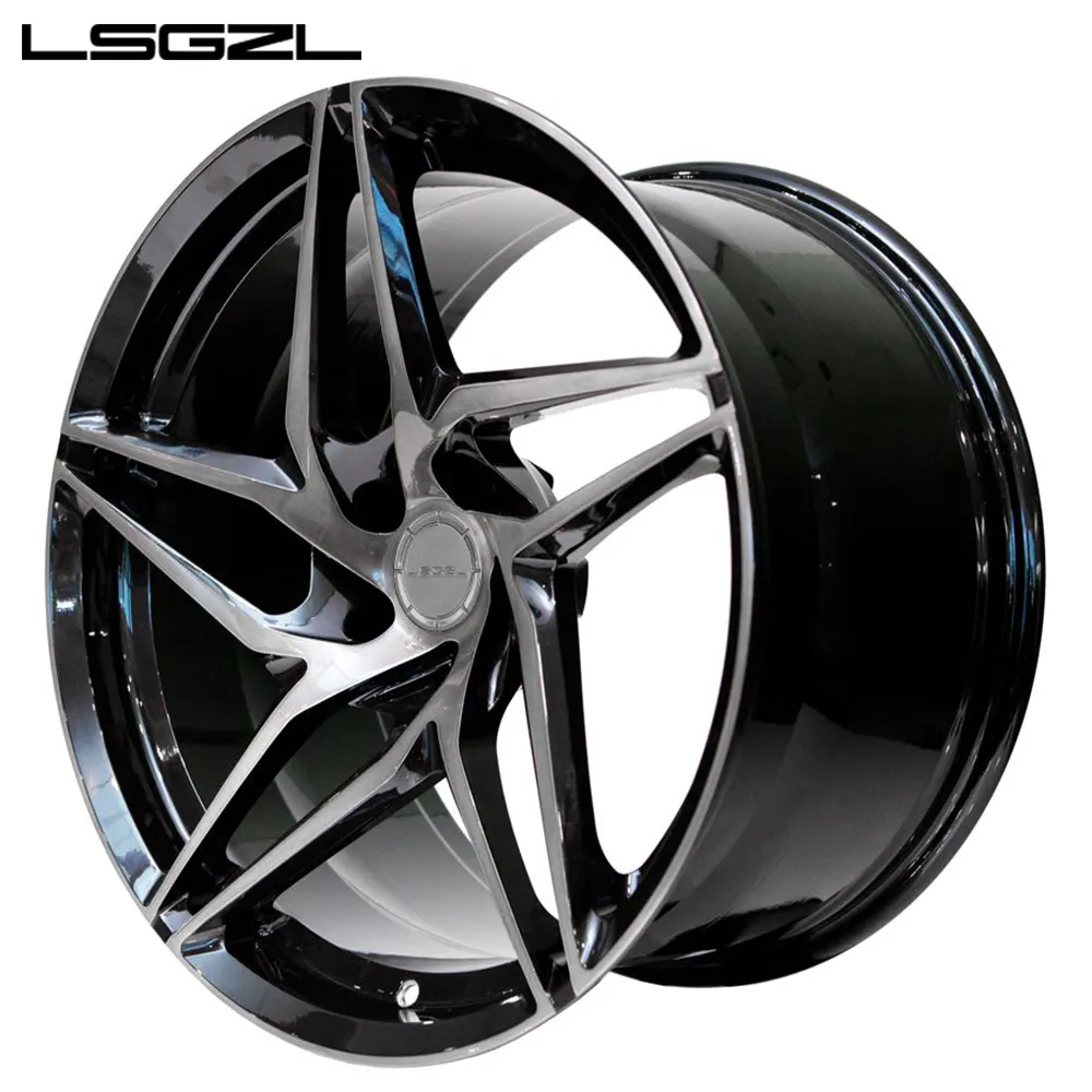 LSGZL 20 Inch Forged Concave Wheels Rims for Cars Aftermarket Alloy Wheels Aluminum 8j-13j