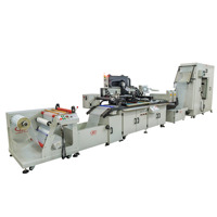 Nueva Máquina Automática de Serigrafía de Alta Velocidad con Certificación CE, Impresora de Papel de Cama Plana, 2500 Impresiones/Hora