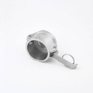 Stainless Steel Dc Type <b>Quick</b> <b>Connector</b> Female Plug Cap Clamp Style Joint Dn 15 - Product Image 3
