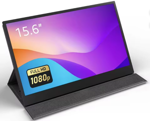 Monitor Portátil para Juegos OEM/ODM de 15.6 Pulgadas, Ligero y Delgado, con Altavoces Integrados, IPS 1080P FHD, Compatible con USB-C <span class=keywords><strong>HDR</strong></span>, para Laptops y <span class=keywords><strong>PS4</strong></span> - Product Image 1