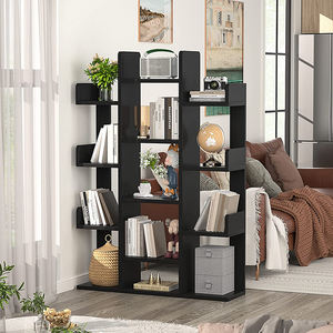 Vekin-estantería <span class=keywords><strong>de</strong></span> almacenamiento <span class=keywords><strong>en</strong></span> <span class=keywords><strong>forma</strong></span> <span class=keywords><strong>de</strong></span> árbol para sala <span class=keywords><strong>de</strong></span> estar, estantería <span class=keywords><strong>de</strong></span> pie <span class=keywords><strong>de</strong></span> suelo libre Industrial, <span class=keywords><strong>de</strong></span> madera, abierta - Product Image 5