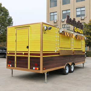 รถขายอาหารเคลื่อนที่ Chammp 2026 สแตนเลสสตีล สำหรับขายพิซซ่า บาร์บีคิว อาหารจานด่วน ร้านกาแฟ พร้อมครัวครบชุด - Product Image 3