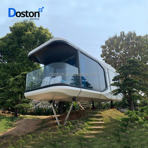 Casa contenedor de cápsula espacial prefabricada de lujo Villa con <span class=keywords><strong>electricidad</strong></span> solar para clima frío Clase aprobada por Australia 1a - Product Image 2