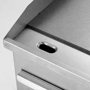 Tốt nhất bán thương mại gas vỉ nướng Mới Thép không gỉ tấm phẳng nhà hàng bán lẻ phục vụ thiết bị <span class=keywords><strong>Countertop</strong></span> Pancake - Product Image 6