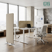 Cloison acoustique pliable en tissu polyester insonorisant ASTM C423, en PET, autoportante