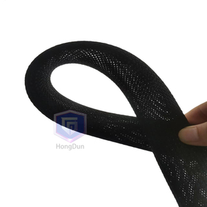 Automotive Wire Sheathing Split Wire Loom <b>Braided</b> Mesh Woven Cable Sleeve for Car Wires/Cable <b>Cord</b> Protector - Product Image 1
