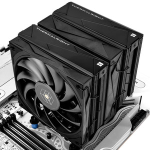 Refroidisseur d'air à double <span class=keywords><strong>tour</strong></span> Thermalright Royal Knight 120 BLACK <span class=keywords><strong>de</strong></span> 156 mm <span class=keywords><strong>de</strong></span> hauteur pour boîtier d'ordinateur - Product Image 6