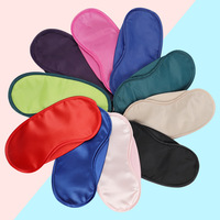 Masque de voyage léger multicolore avec sangle élastique, bandeau pour les yeux, masques de relaxation multicolores, accessoires pour les voyages en avion
