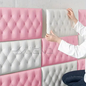 Panneau mural en mousse PVC 3D Wyc, auto-adhésif, papier peint à coller, pour la décoration de la maison, art mural décoratif doux, ignifuge, pour la chambre à coucher - Product Image 1