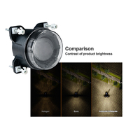 Agrolite 35W Lampe de travail ronde à LED pour tracteur, camion et bus tout-terrain Lampe de conduite à faisceau scellé Accessoires d'éclairage de voiture