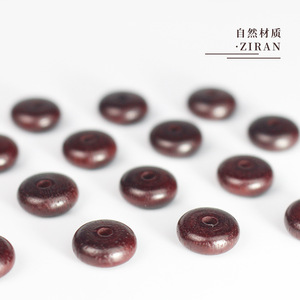 Ziran Blood Sandalwood Spacer <b>Beads</b> 3x8mm Natural Wood DIY Jewelry Making Supplies Cultural Accessories - Product Image 1