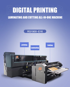 Machine <span class=keywords><strong>de</strong></span> découpe et <span class=keywords><strong>de</strong></span> laminage numérique RS1900-E16 haute vitesse pour carton blanc, cartes artistiques, tout-en-un pour la production personnalisée - Product Image 5