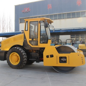 High Efficiency 10 Ton Vibratory <b>Road</b> Roller Exciting 80kN Force Compactor with Engine and Pump Core Components For Sale - Product Image 1