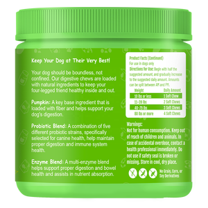 Complément alimentaire naturel pour animaux de compagnie OEM, comprimés à mâcher probiotiques, favorise la santé digestive et immunitaire des chiens et des chats, riche en protéines, santé intestinale - Product Image 3