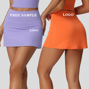 Gran oferta, falda deportiva de secado rápido para golf al aire libre para mujer, ropa de tenis, ropa de gimnasio, faldas de tenis con logotipo personalizado de alta calidad - Product Image 1