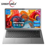 Ordinateurs portables chinois pas chers 14 pouces Computadora Portatil Window 11 Ddre3 6 Go de RAM 64 Go de ROM Ordinateur portable d'usine de Shenzhen en stock