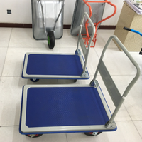 Carretilla Plegable con Ruedas, Plataforma de Transporte, Carro de Mano, Carretilla con Ruedas