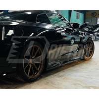 Jupe latérale en fibre de carbone de style VRS 2017 pour Nissan R35 GTR BodyKit