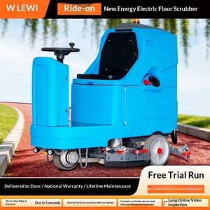 Máquina de limpieza industrial de una sola fregadora para taller de fábrica de lavadoras, tipo de accionamiento para limpieza comercial - Product Image 1