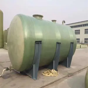 Tanque de fibra de vidro para tanques de armazenamento químico horizontal e vertical, tanque de fibra de vidro frp