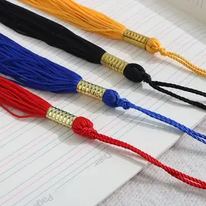 Tại Chỗ Trực Tiếp Bán Buôn Phd Hat Fringe Treo Fringe Lễ Tốt Nghiệp Thạc Sĩ Hat May Handmade Fringe