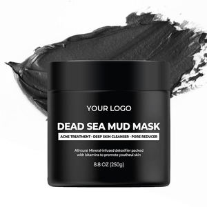 Greenlem Vente en Gros/Marque Privée – Argile Faciale Noire Naturelle et Biologique pour le Contrôle du Sébum et Nettoyage en Profondeur – Boue de la Mer Morte pour le Visage - Product Image 5