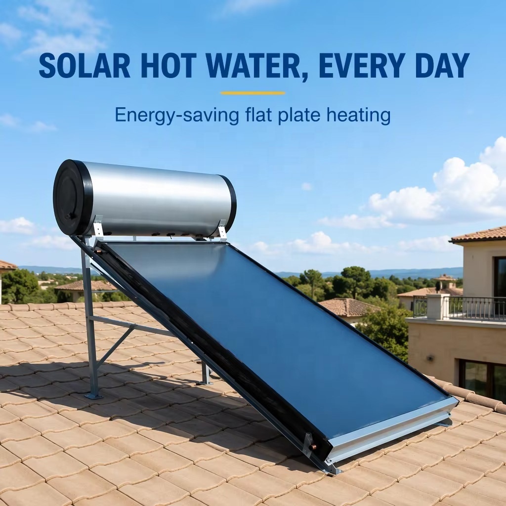 BTE 100L,200L,300L tank Solar Powered Portable Hot Water System Compact Design for Camping Hiking and Remote Areas · image 2