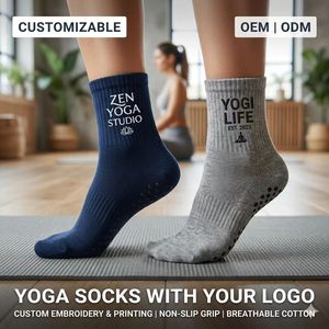 <span class=keywords><strong>Calcetines</strong></span> de Yoga Antideslizantes, Diseño Moderno, <span class=keywords><strong>Calcetines</strong></span> Deportivos para Mujer, para Yoga, Barre, Gimnasio, Interior - Product Image 1